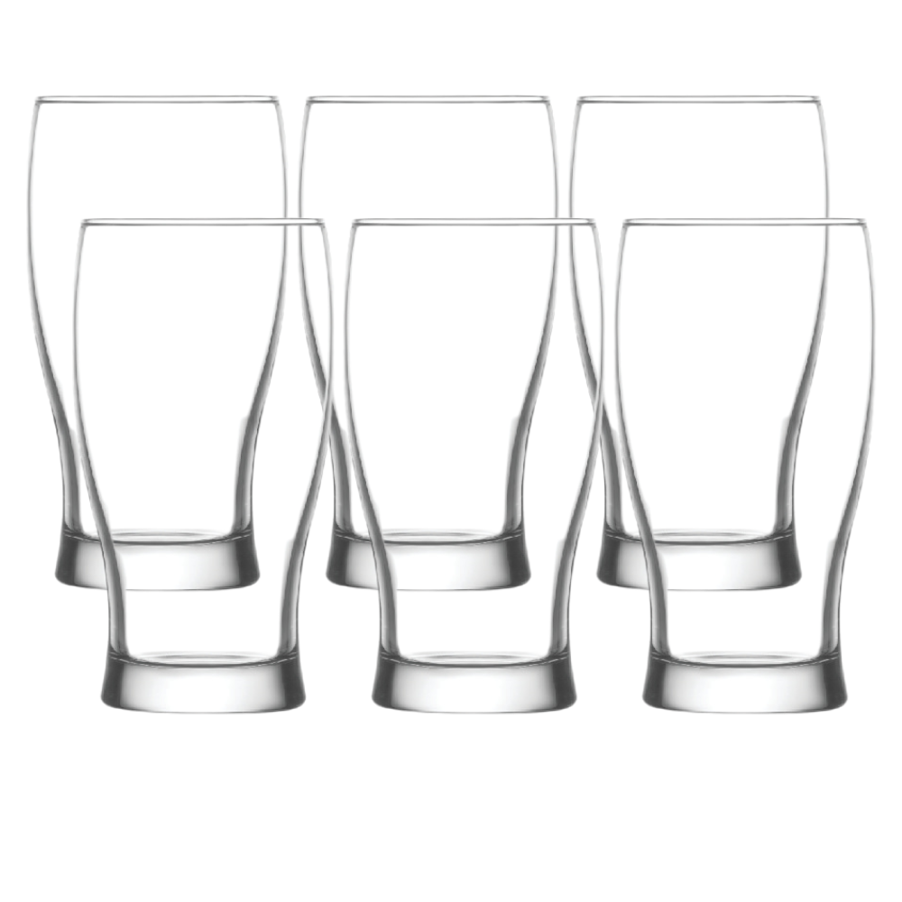 BELEK DRAUGHT BEER GLASS 580ML (SET OF 6)