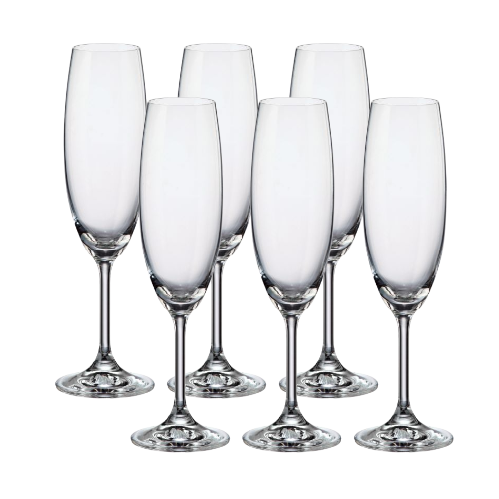LARA FLUTE 220ML (SET OF 6)