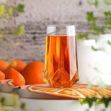 VALERIA HEXAGON SHAPED LONG DRINK 460ML (SET OF 6)