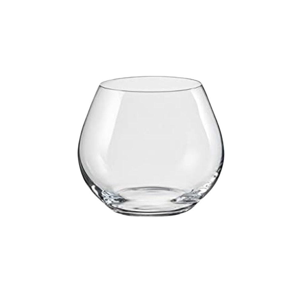 AMOROSO STEMLESS BRANDY GLASS 340ML (SET OF 2)