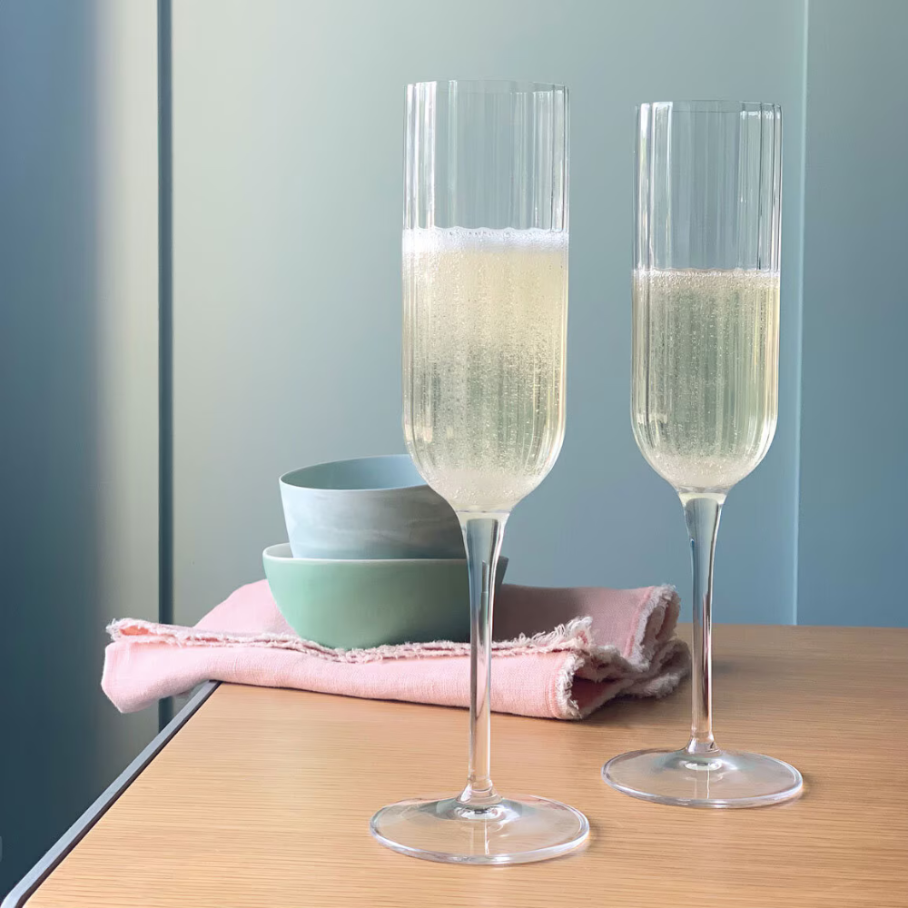 BACH CRYSTAL BUBBLY GLASS 210ML (SET OF 4)