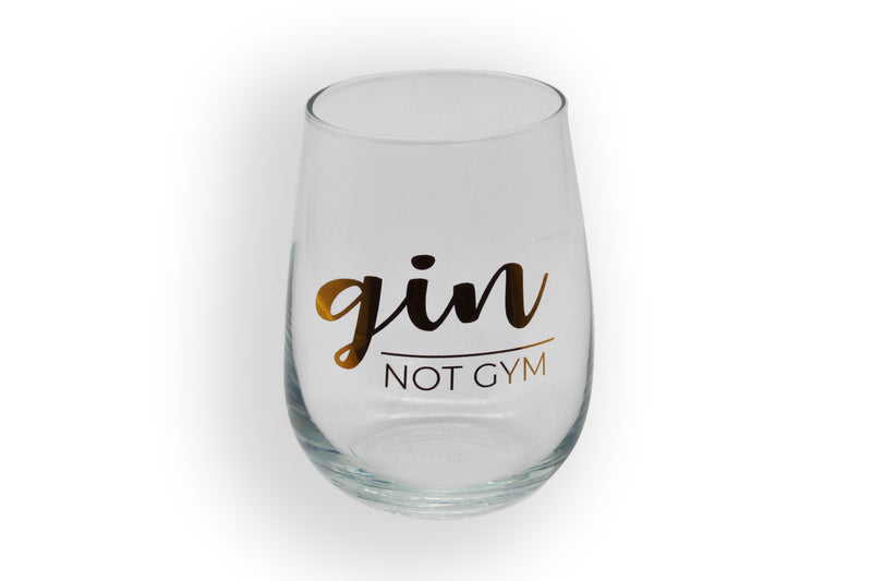 STEMLESS GLASS SET | GIN CLUB