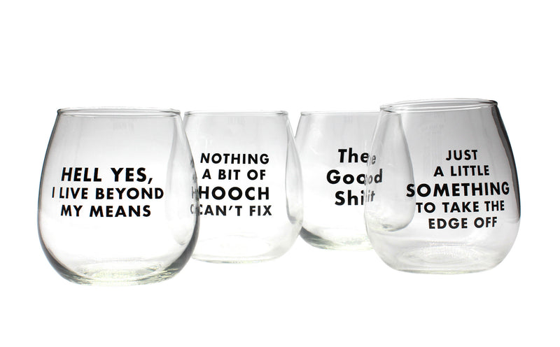 STEMLESS GLASS SET | HOOCH CLUB